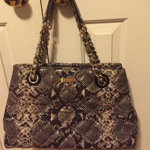 Kate Spade original leather snakeskin satchel