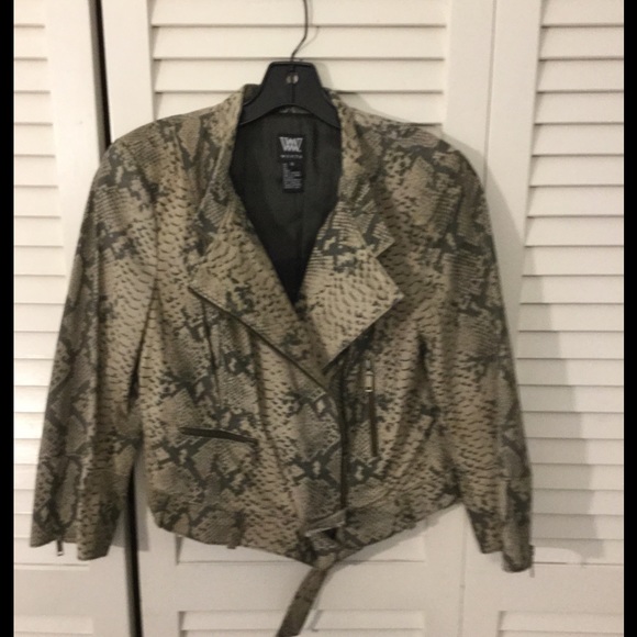 W by Worth Leather Jacket