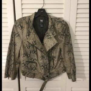 W by Worth Leather Jacket