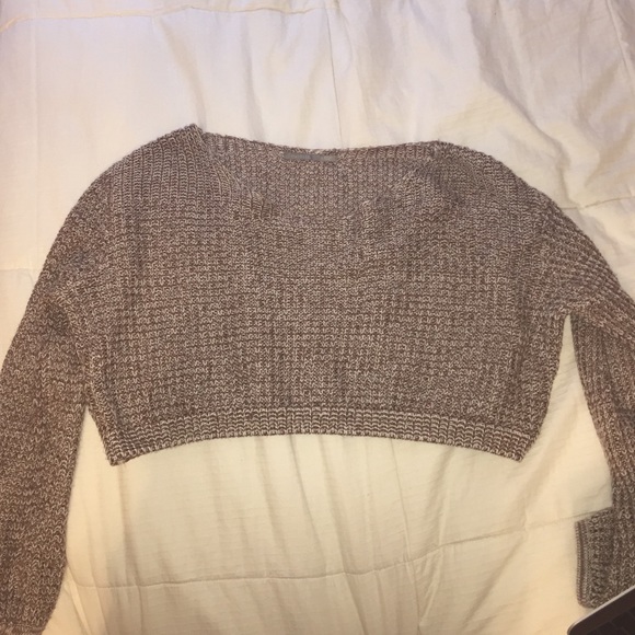 brown sweater