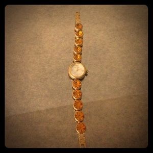 Betsey Johnson crystal watch