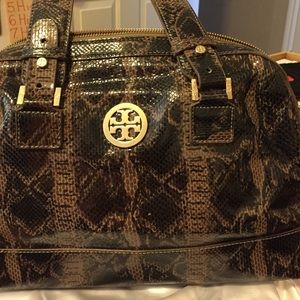 Beautiful Tory Burch Snakeskin Leather
