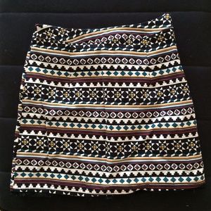 Skirt Aztec Print