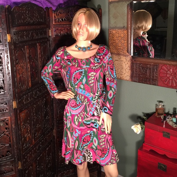 NWOT Joyous & Free Beaded and Sequined Dress.