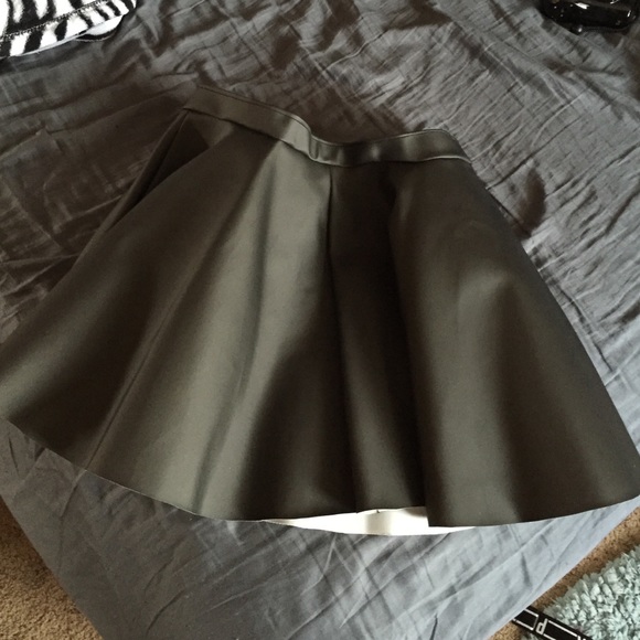 Black circle skirt