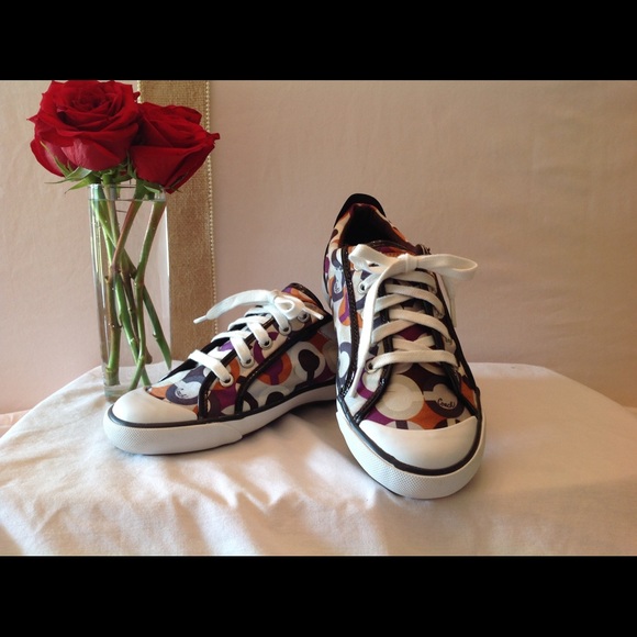 Coach Shoes - 💯 Authentic Coach Barrett Shoes Opt Art Graphic