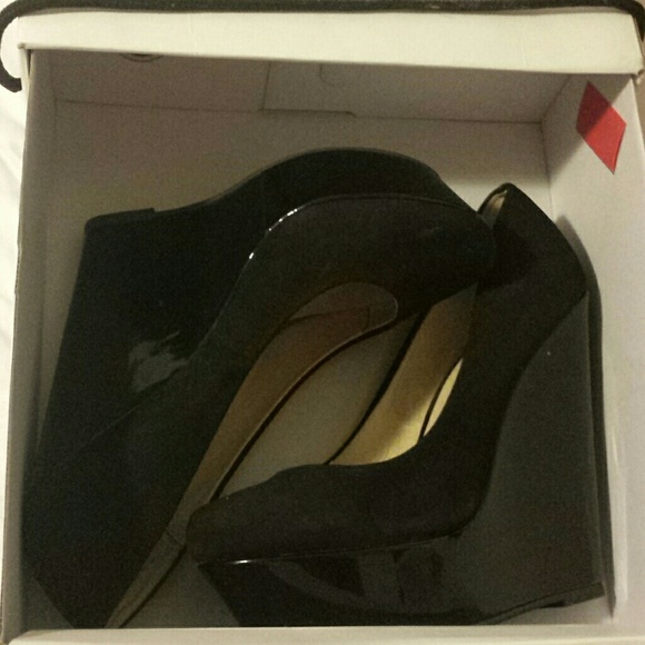 Black Platform Heels