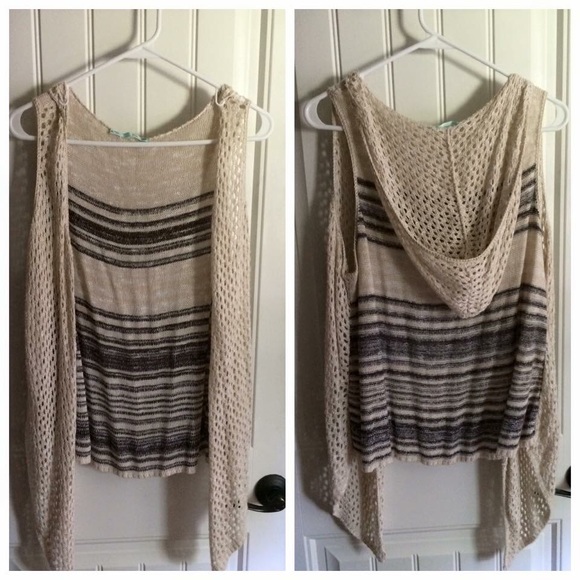 Beige Shaw w/ Hood
