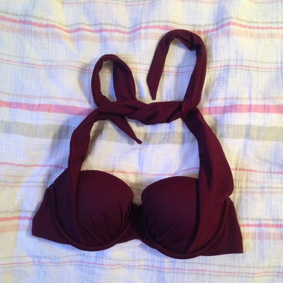 VS Plum bikini top