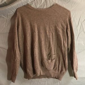 Long sleeve warm winter/fall grey sweater