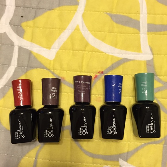 Sally hansen nail polish step 2