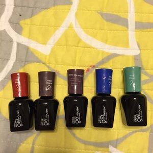 Sally hansen nail polish step 2