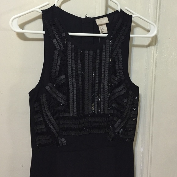 Black long dress H&M