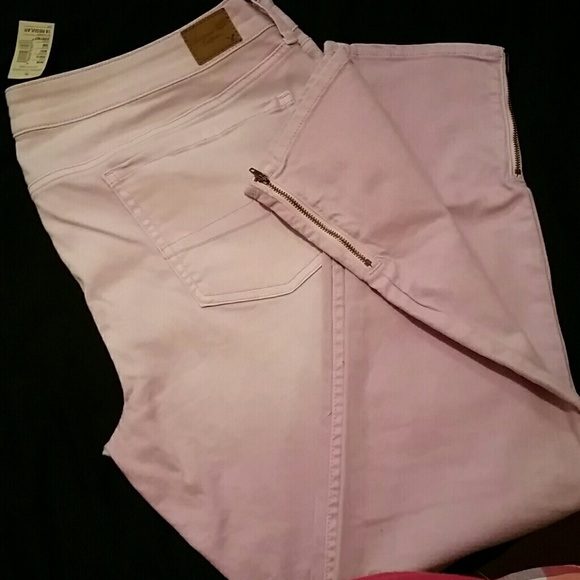 American eagle outfitters lavender jeans