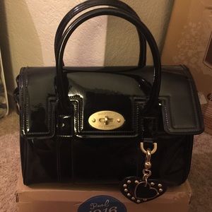 Patent Mulberry satchel (for target)