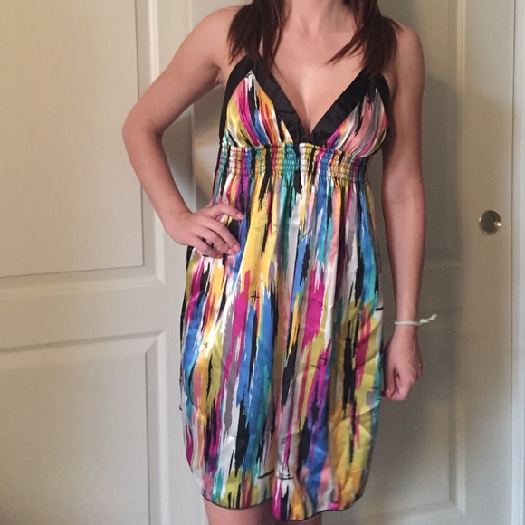 Nasty Gal Dresses & Skirts - Multicolored Babydoll Dress