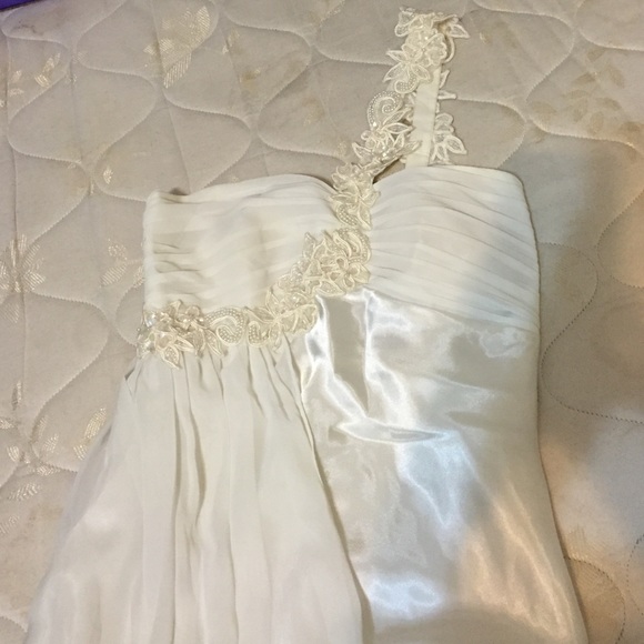Ivory long dress