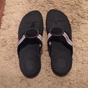 Black fit flops