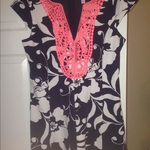 Lilly Pulitzer Brielle dress in navy