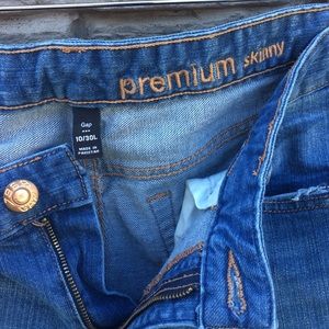 Gap Premium Skinny Distressed Denim
