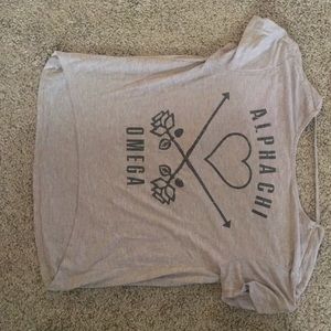 Alpha chi omega t shirt