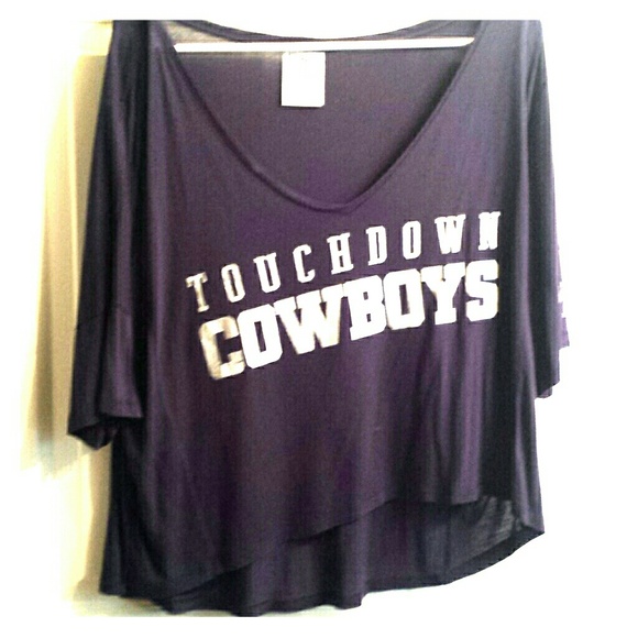 Dallas Cowboys navy top