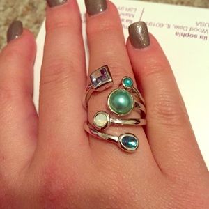 Lia Sophia Comet Ring