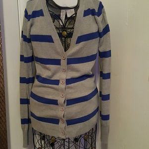 Stripped cardigan