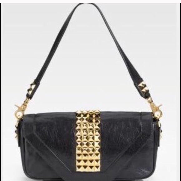 Tory Burch Gold Studded Bag!