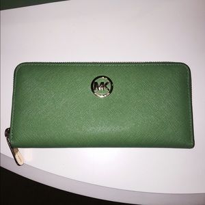 Beautiful green Michael Coors wallet