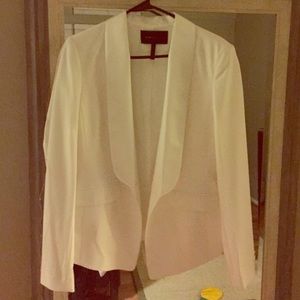 BCBG Maxazria white blazer