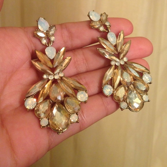 Sparkling & Extravagant pair of earrings.