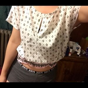 Cute boho top