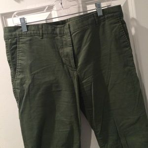 Skinny Mini Olive Green Khaki by Gap pants