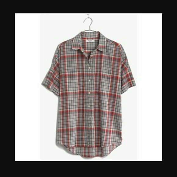 Madewell Courier Shirt in Kerchief Plaid