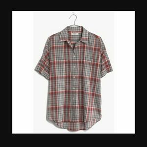 Madewell Courier Shirt in Kerchief Plaid