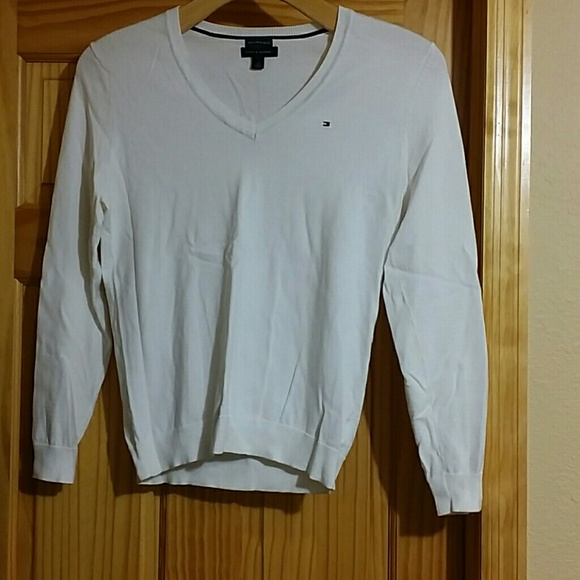 Tommy Hilfiger White Sweater