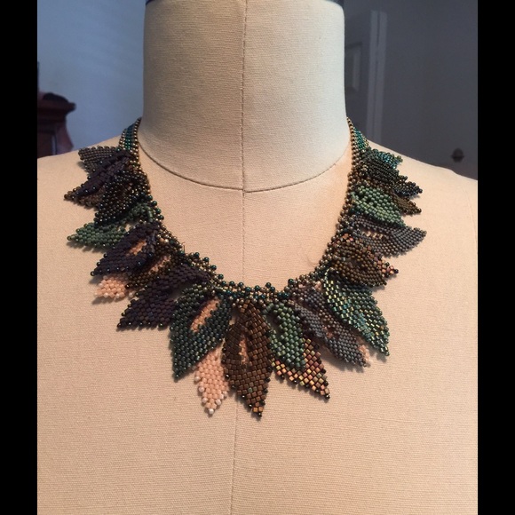 Russian leaf design necklace.