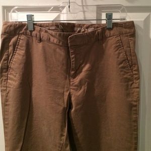 Tan Skinny Mini Khaki by Gap Pants