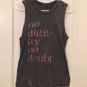 Brandy Melville cutoff tank