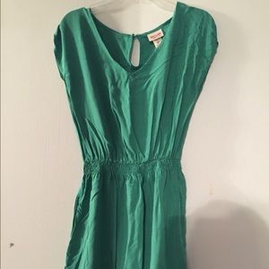 Green dress