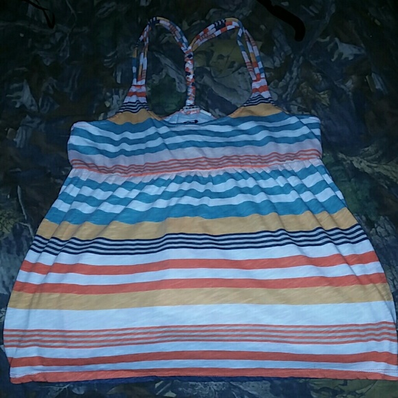 Roxy 3 pieces sphagetti strap/racerback tank