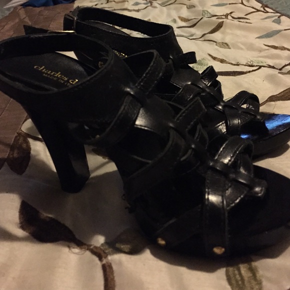 Charles david strappy heels