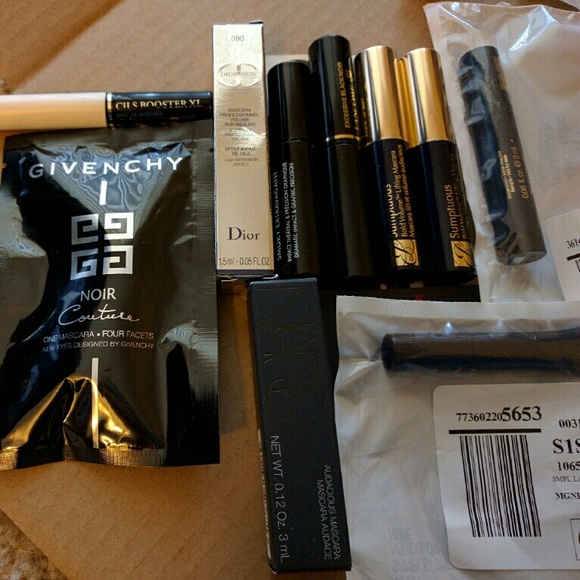 Dior Givenchy Nars Lancome MUF mascara bundle