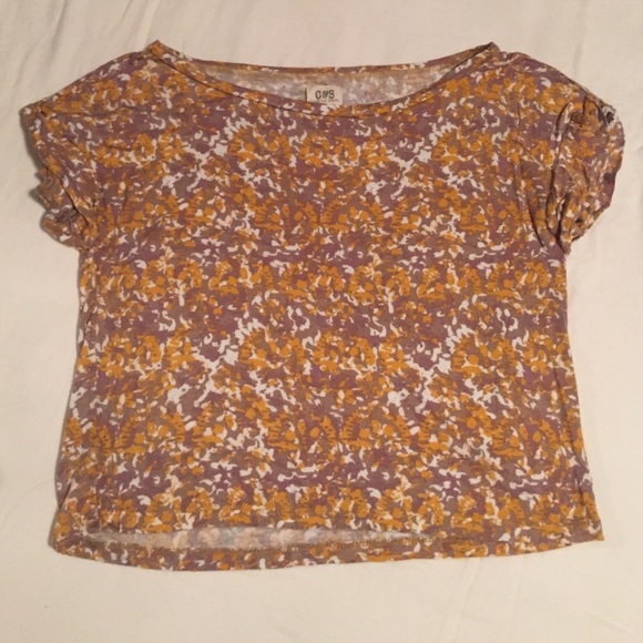 || f l o r a l •|• c r o p •|• t o p || - Picture 2 of 2