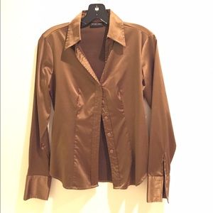 REDUCED PRICED! Copper/brown classic button down