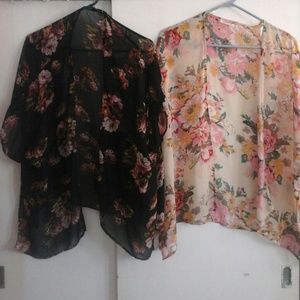 Floral Cover up kimono