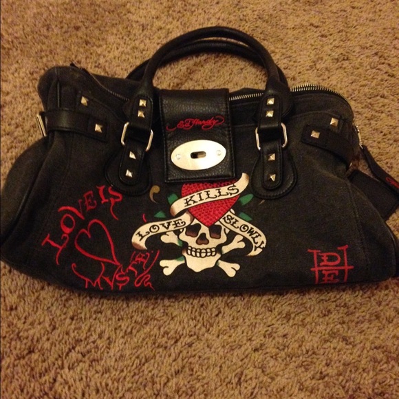 Ed Hardy Tattoo Purse