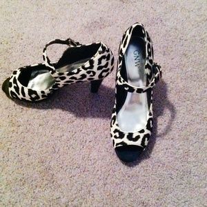 Leopard Print Heels
