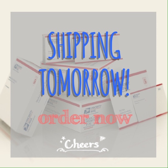 Shipping tomorrow! :)